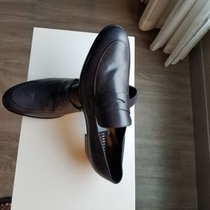 Original Italian shoes Fratelli Rossetti size 44, dark blue.